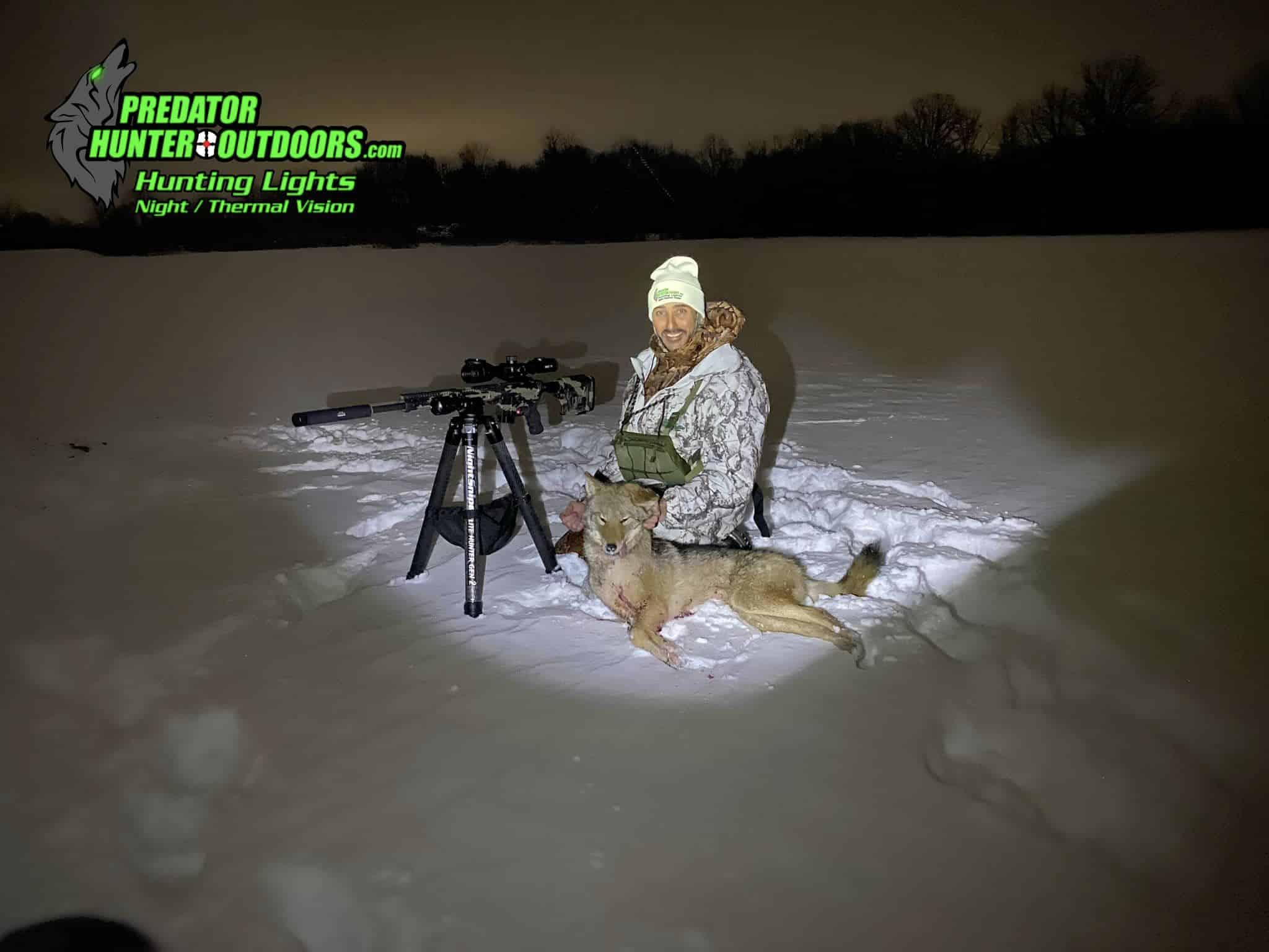 Tips and Techniques for Hunting Coyotes at Night - Coyote Light