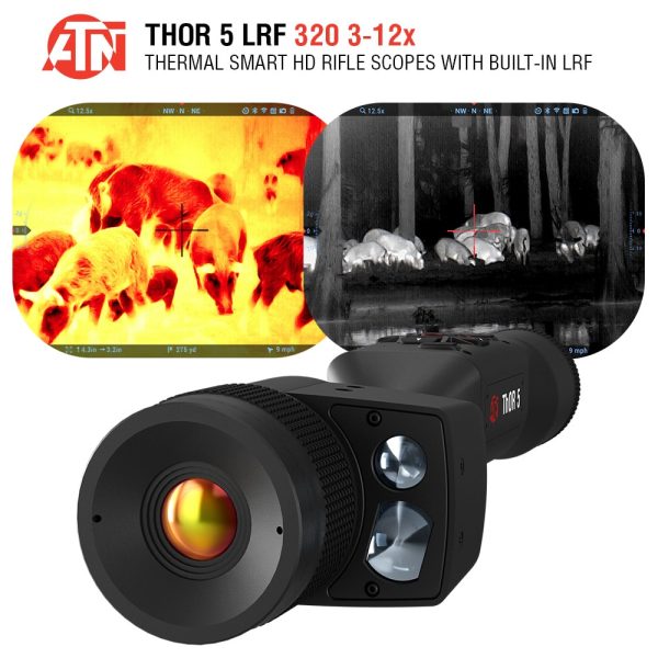 ATN Thor 5 LRF 320 3-12x Thermal Scope