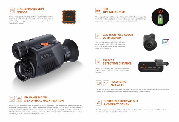 RIX Stride ST6 Thermal Imaging Monocular Data Sheet