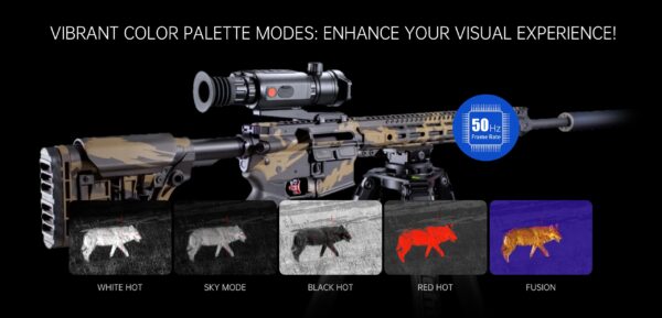 Predator Thermal Optics Harvester 35-384 Thermal Riflescope (Free Additional Batteries and Charger!) - Image 18