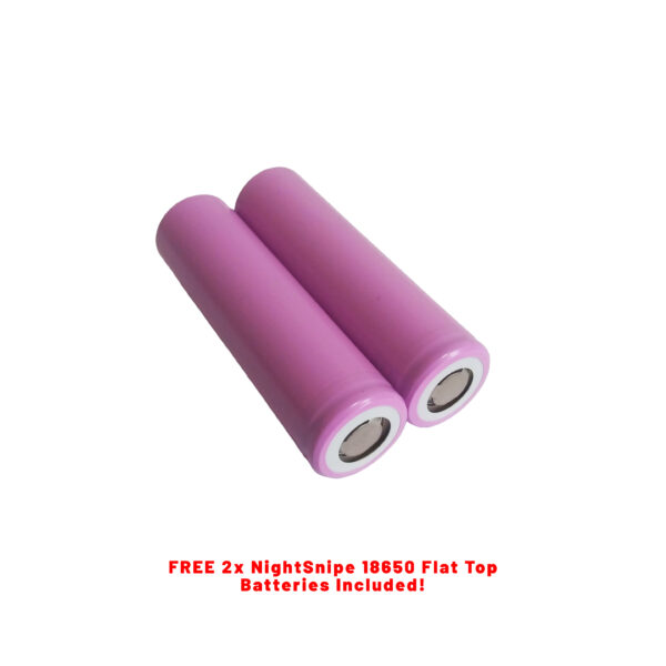 18650 Flat Top Battery