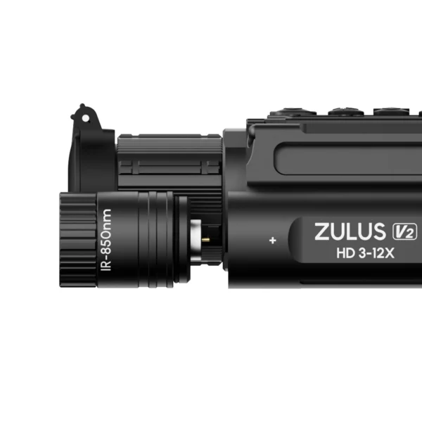 DNT Optics ZULUS HD ZHD312 V2 3–12x Digital Night Vision Scope – FREE 2x Extra 21700 Batteries & 4-Port Charger - Image 8