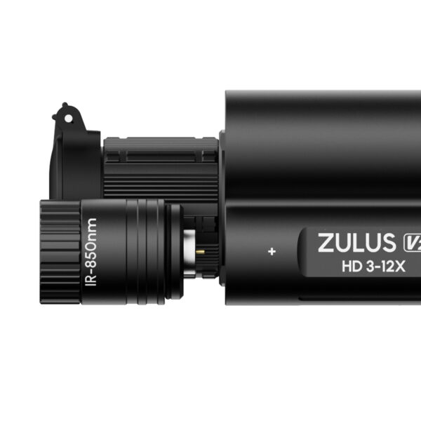 DNT Optics ZULUS HD ZHD312R V2 3–12x Digital Night Vision Scope with Laser Rangefinder – FREE 2x Extra 21700 Batteries & 4-Port Charger - Image 6