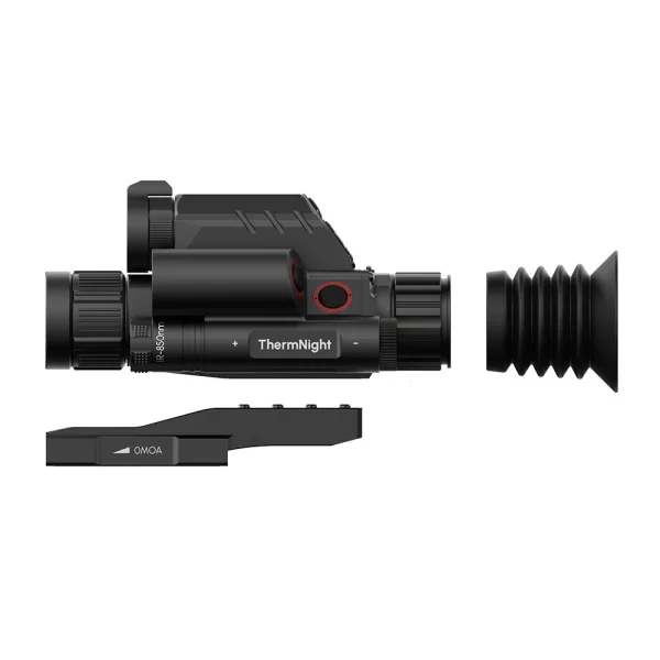 DNT Optics ThermNight TNC225R Thermal & Night Vision Multispectral Scope with Laser Rangefinder and Ballistic Calculator