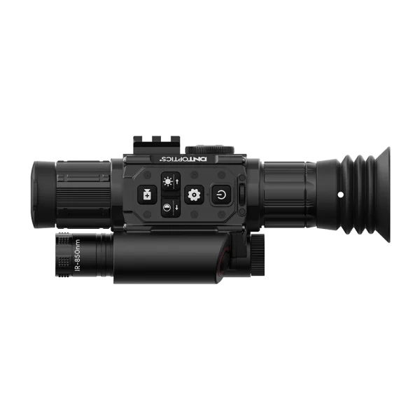 DNT Optics ZULUS HD ZHD312R 3-12X Digital Night Vision Scope with Laser Rangefinder and Ballistic Calculator