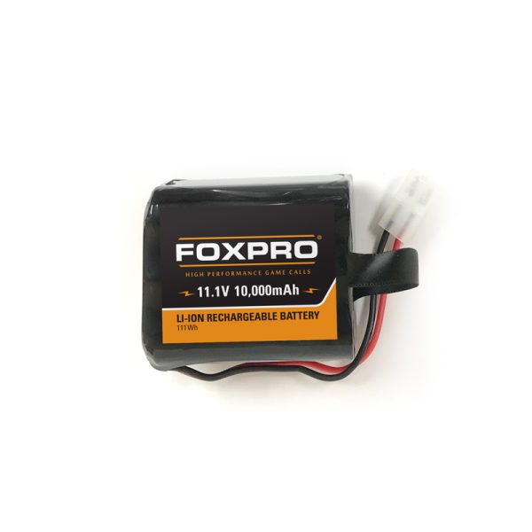 FOXPRO Rechargeable SUPER High Capacity 11.1v 10,000mAh Lithium Battery