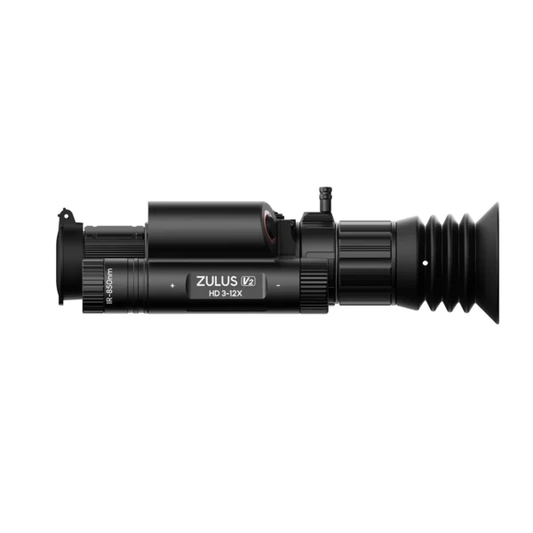 DNT Optics Zulus HD V2 ZHD312R-V2 5-20X Digital Night Vision Scope with Laser Rangefinder and Ballistic Calculator