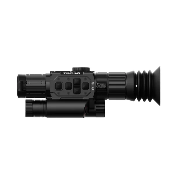DNT Optics Zulus HD V2 ZHD312R-V2 5-20X Digital Night Vision Scope with Laser Rangefinder and Ballistic Calculator
