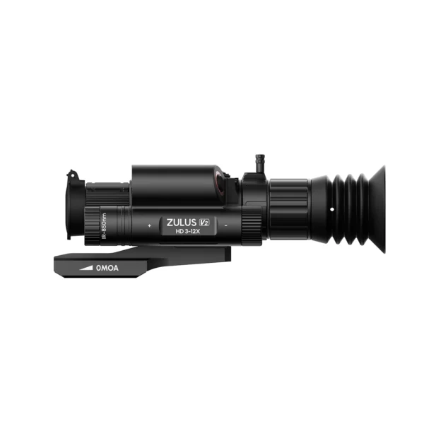 DNT Optics Zulus HD V2 ZHD312R-V2 5-20X Digital Night Vision Scope with Laser Rangefinder and Ballistic Calculator