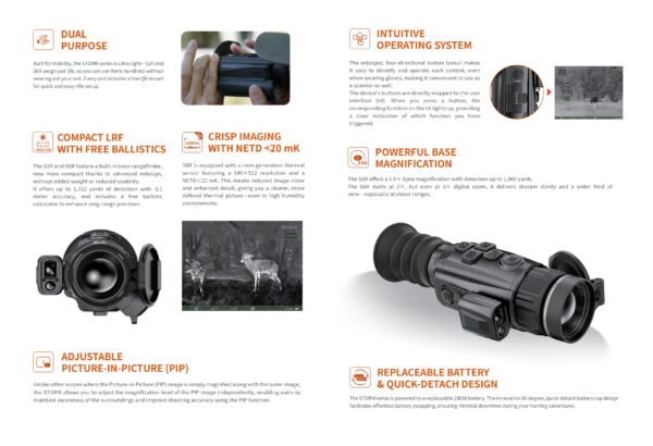 RIX Storm S3R Thermal Riflescope (Free 10hr Battery Pack – $150 Value!) - Image 9