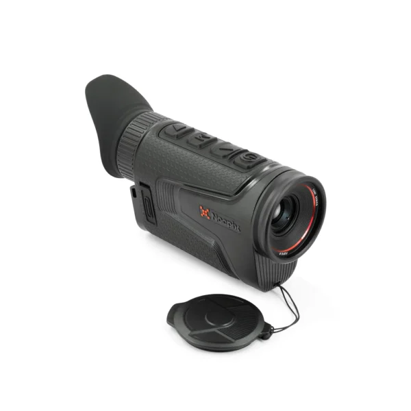 Nocpix LUMI P13 Thermal Monocular – FREE 2× 18650 Batteries, 4-Port Charger & Lanyard