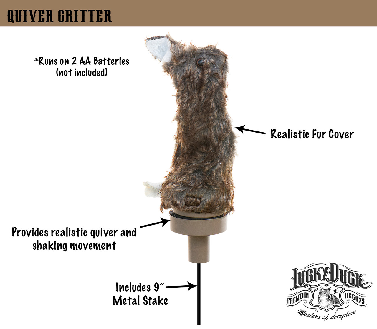Lucky Duck Quiver Critter