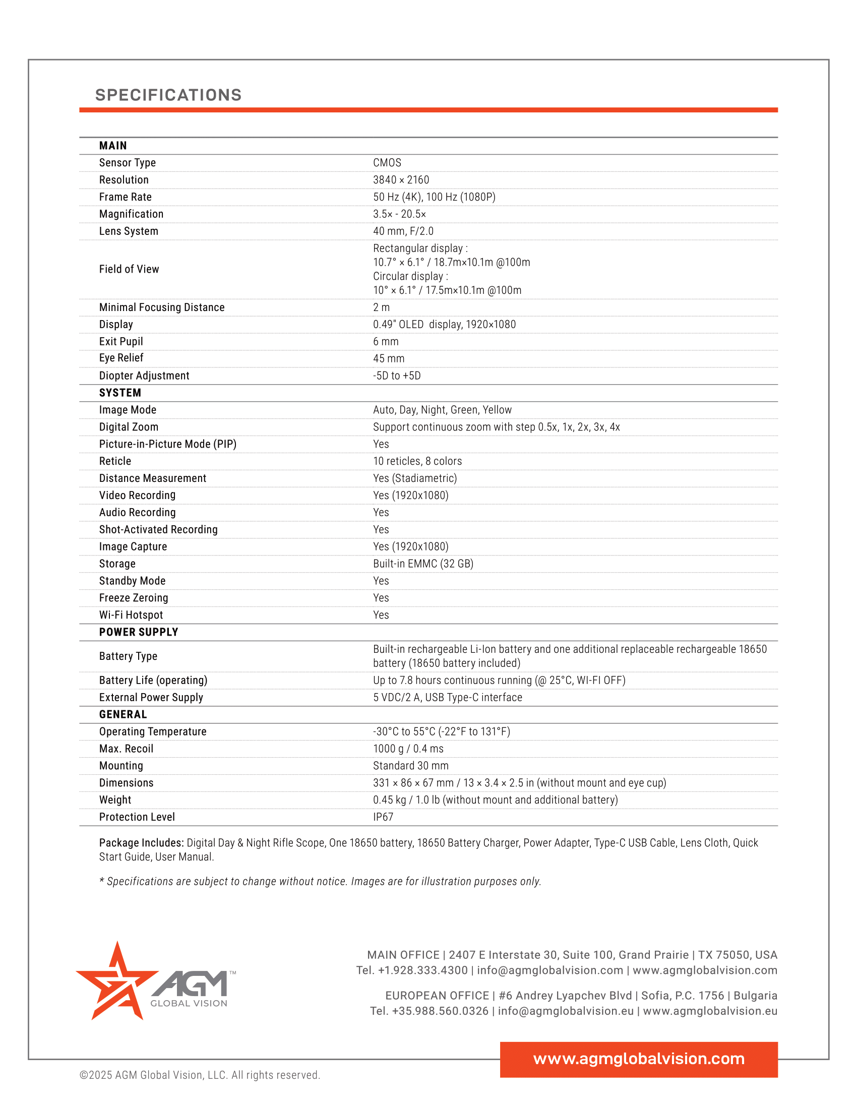 AGM Spectrum 4K Mini
