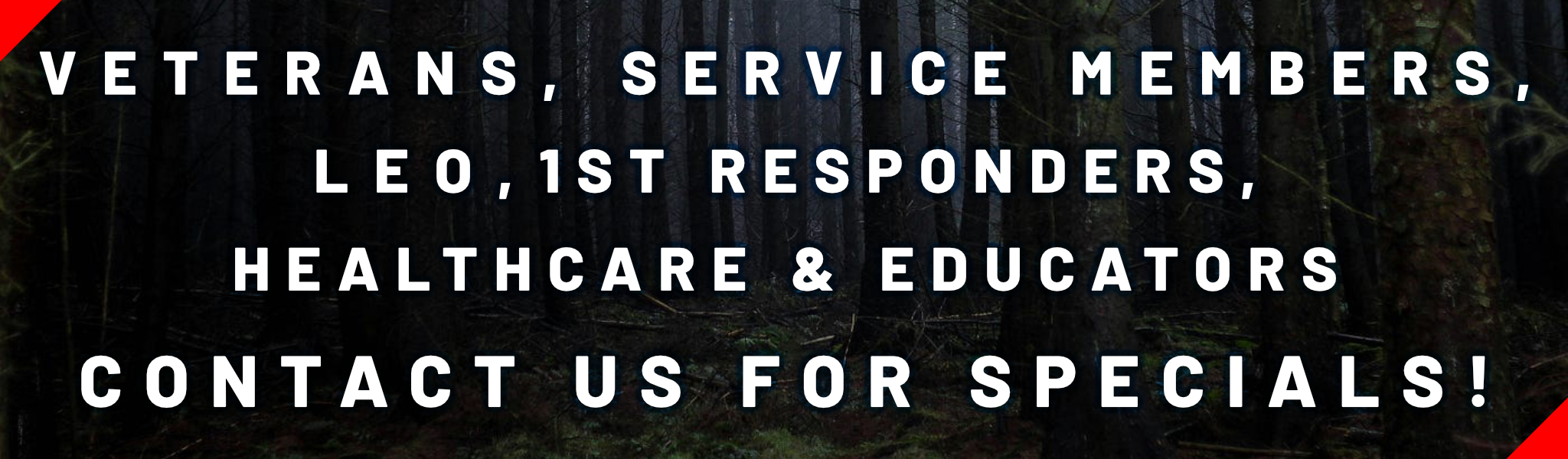 Predator Thermal Optics Discount Banner