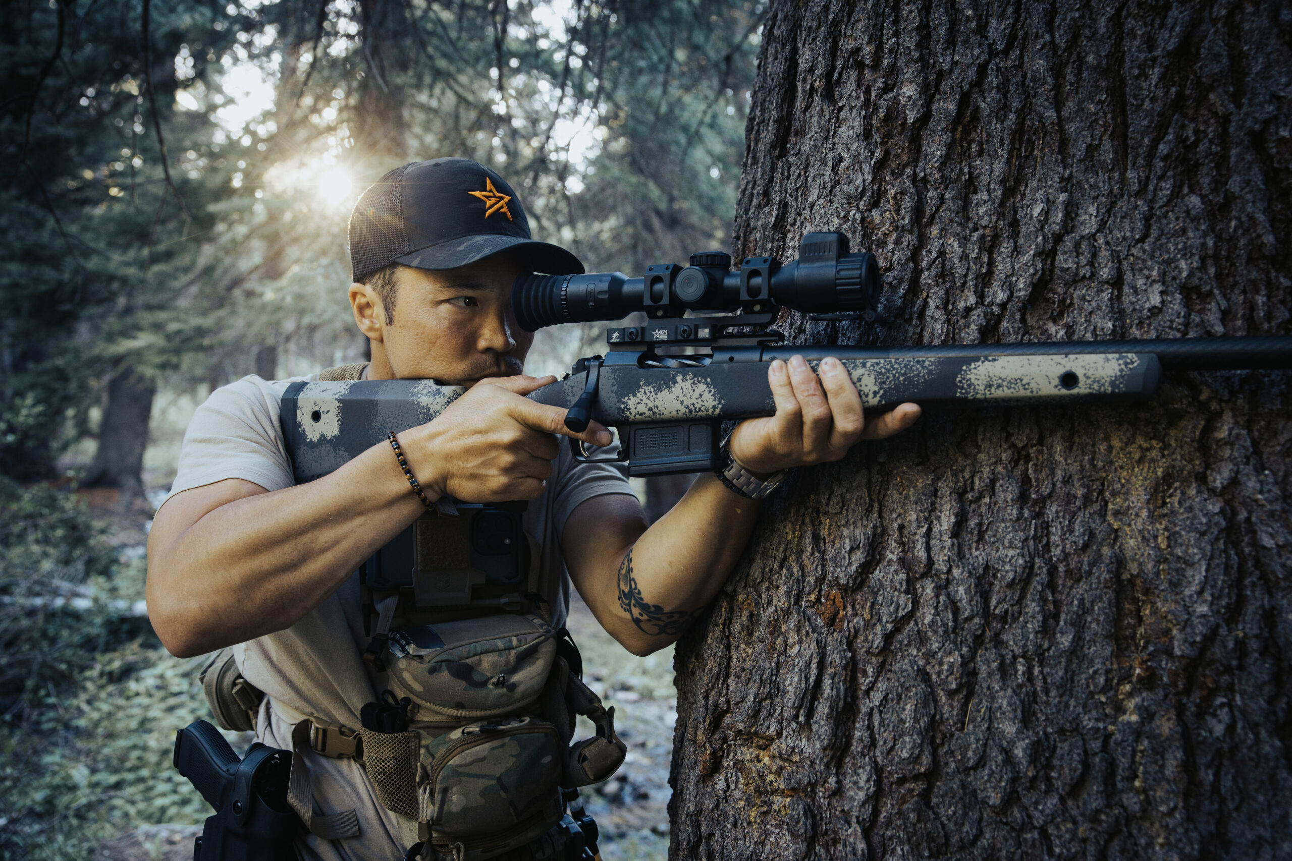 AGM Spectrum LRF 4K Mini Digital Day and Night Vision Rifle Scope