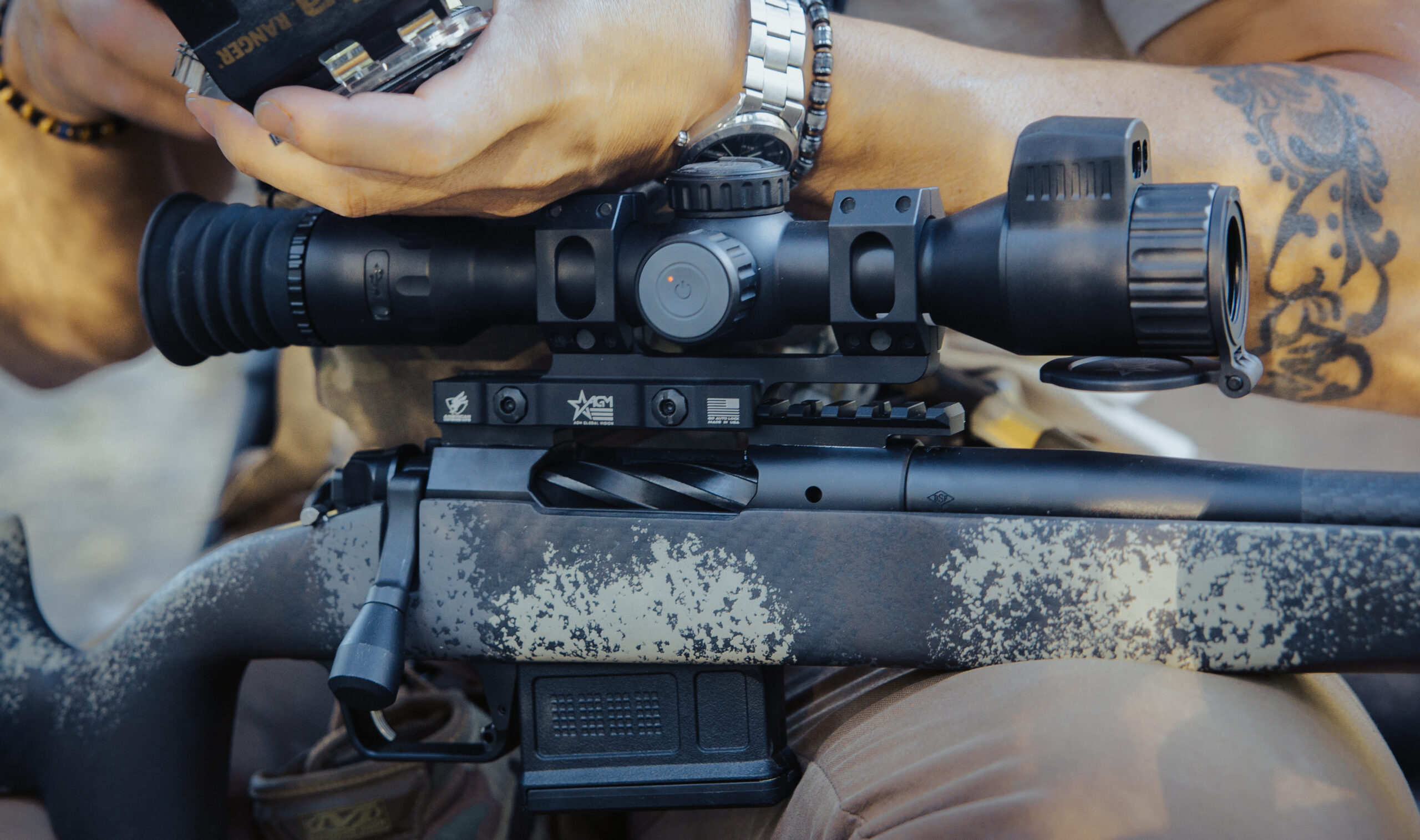 AGM Spectrum LRF 4K Mini Digital Day and Night Vision Rifle Scope