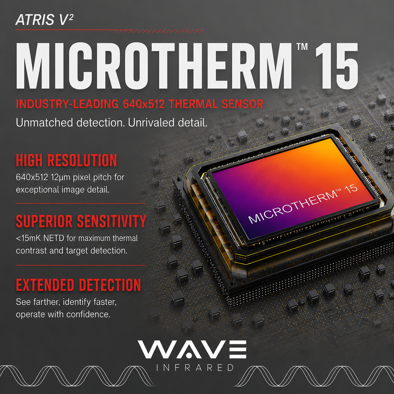 WAVE ATRIS 650 V2 Thermal Scope