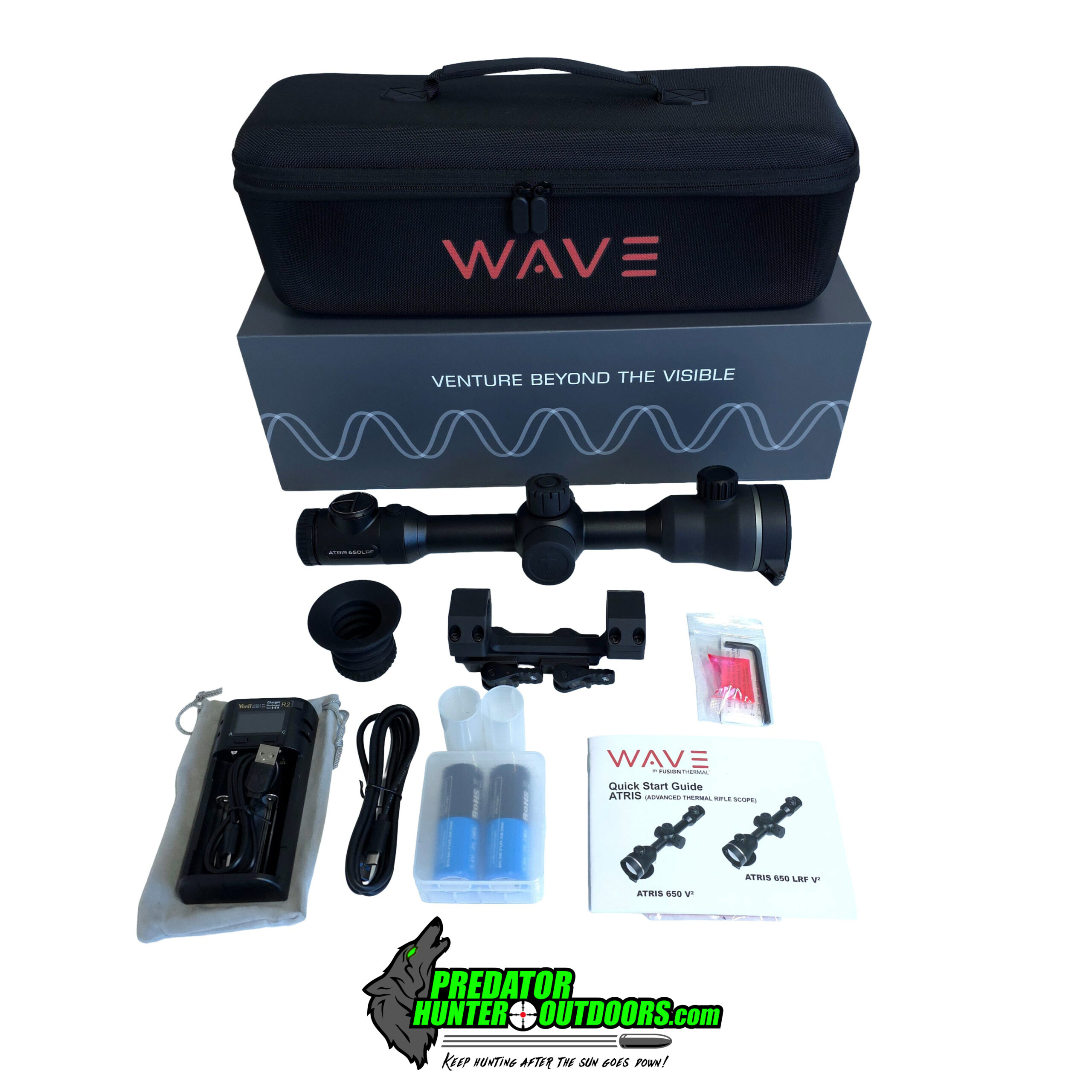 WAVE ATRIS 650 LRF V2 Thermal Scope