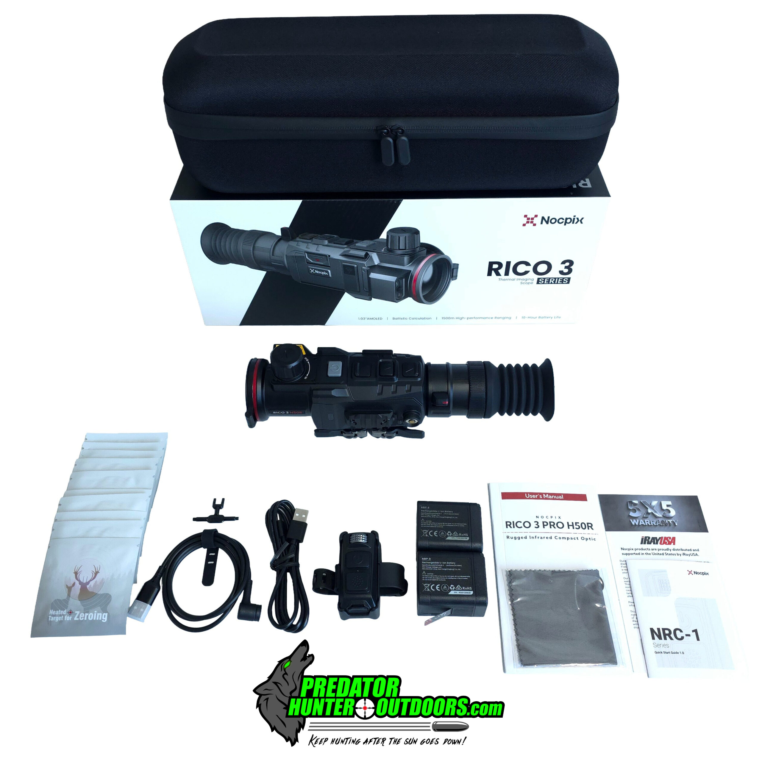 Nocpix RICO 3 H50R Thermal Weapon Sight