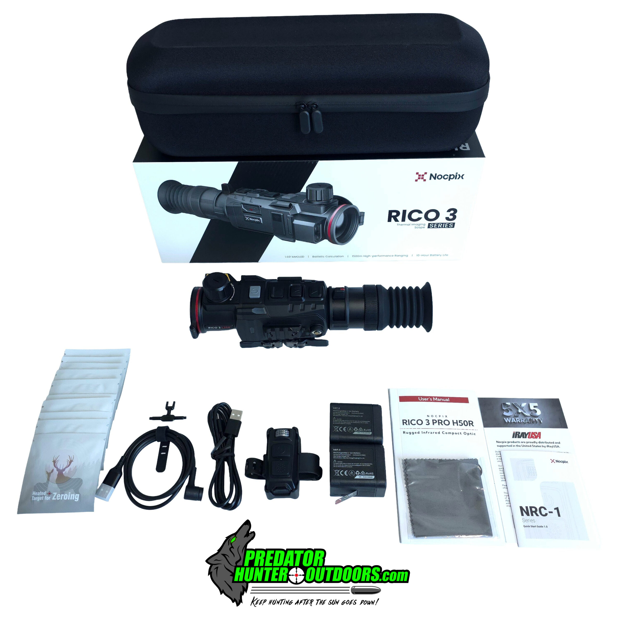 Nocpix RICO 3 L35R Thermal Weapon Sight