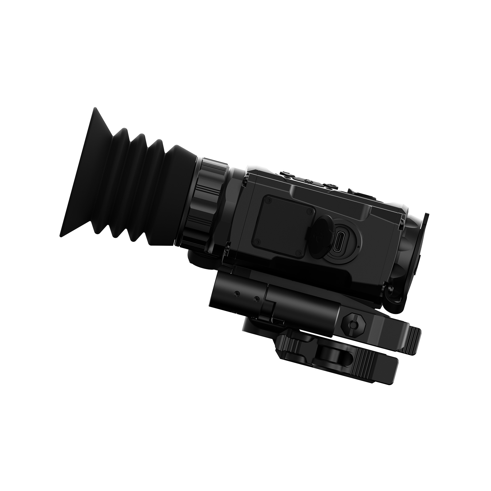 DNT Hydra Mini HS210M Multi-Function Thermal Scope - Helmet Mounted, Standalone Scope, Clip-On, Handheld Monocular