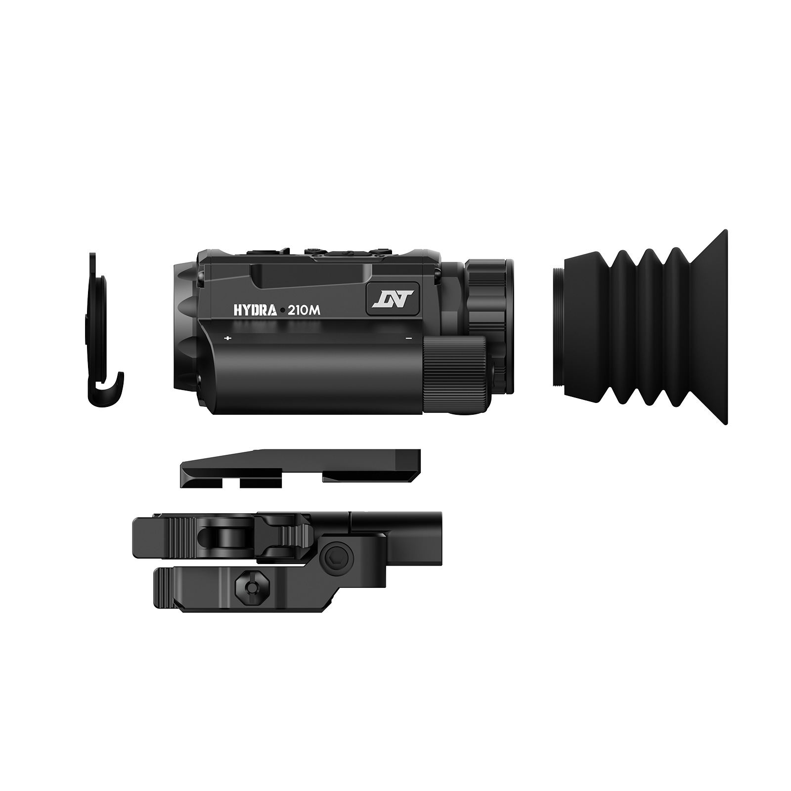 DNT Hydra Mini HS210M Multi-Function Thermal Scope - Helmet Mounted, Standalone Scope, Clip-On, Handheld Monocular