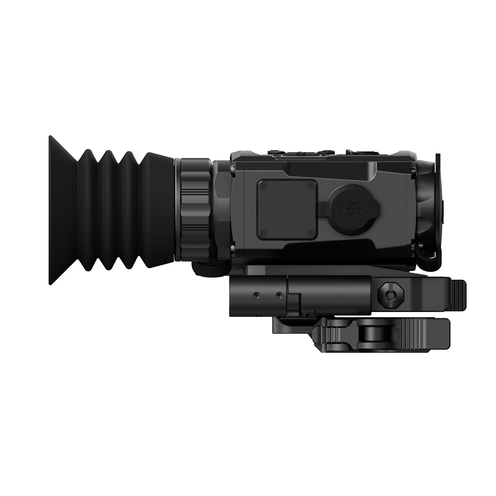 DNT Hydra Mini HS210M Multi-Function Thermal Scope - Helmet Mounted, Standalone Scope, Clip-On, Handheld Monocular