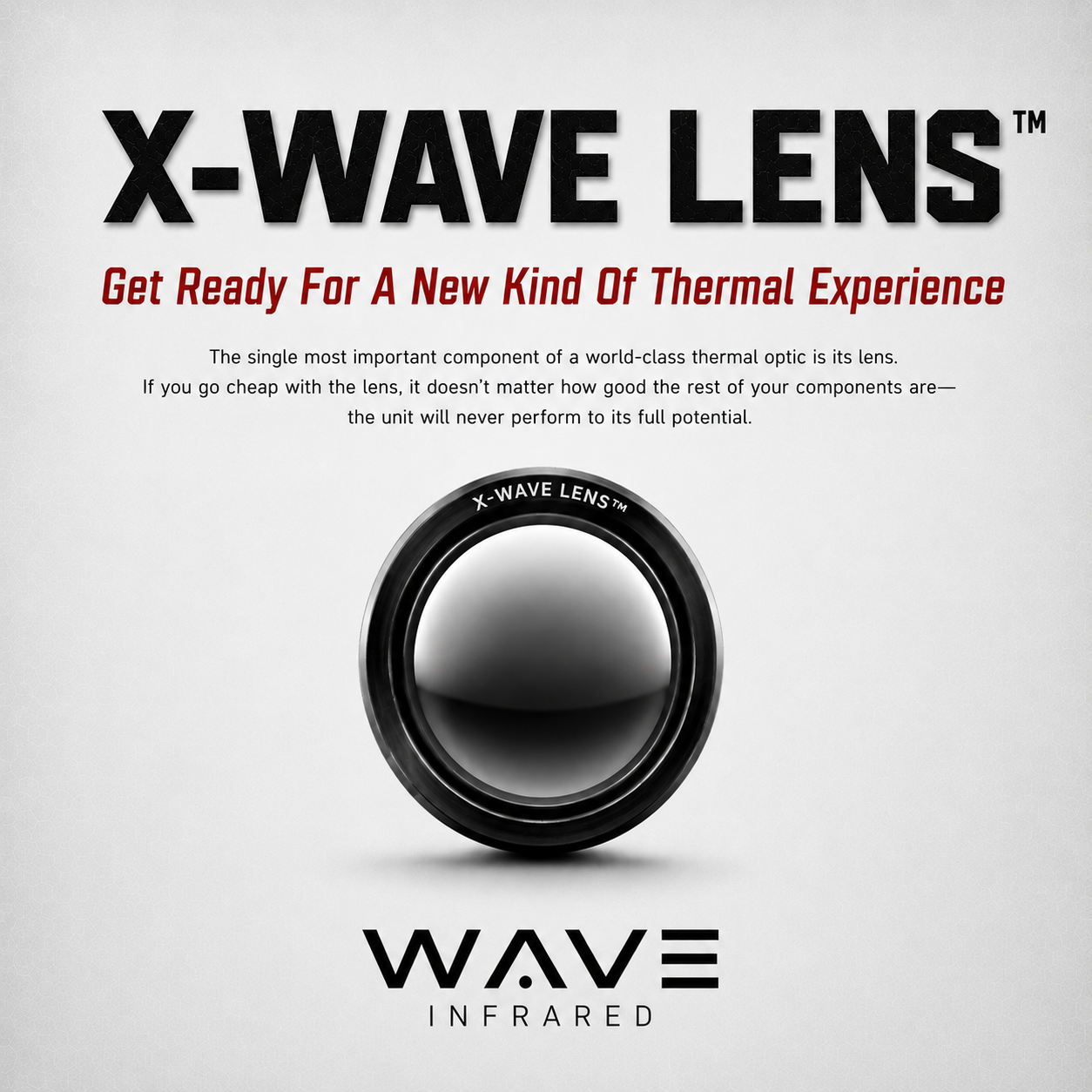 WAVE ETHOS E6 LRF 640 Thermal Scope with Laser Rangefinder X Wave Lens