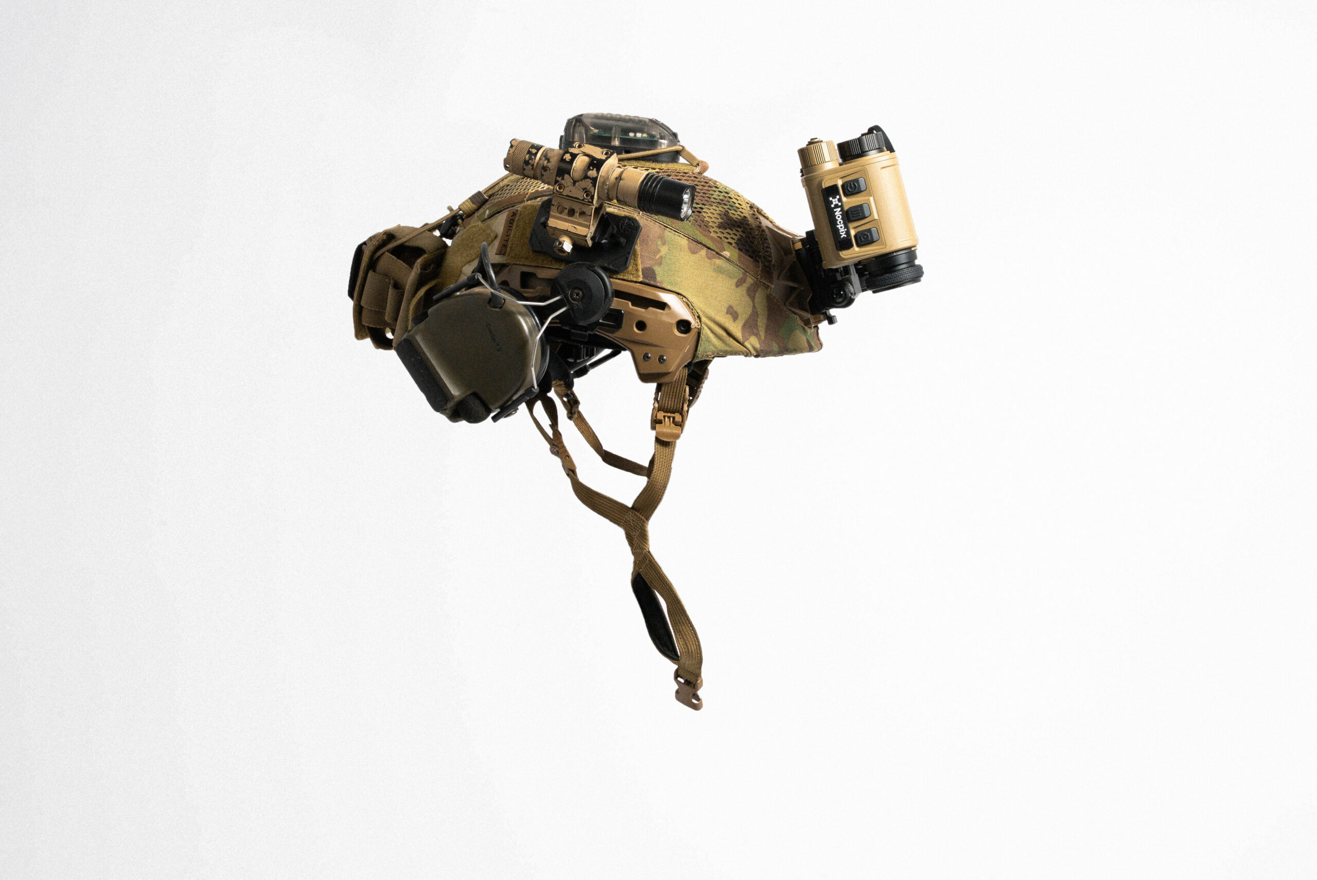 Nocpix MICRO 2 On Helmet Up